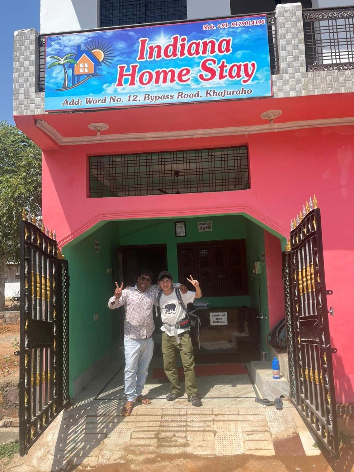 Indiana Home Stay Khajuraho Exterior photo